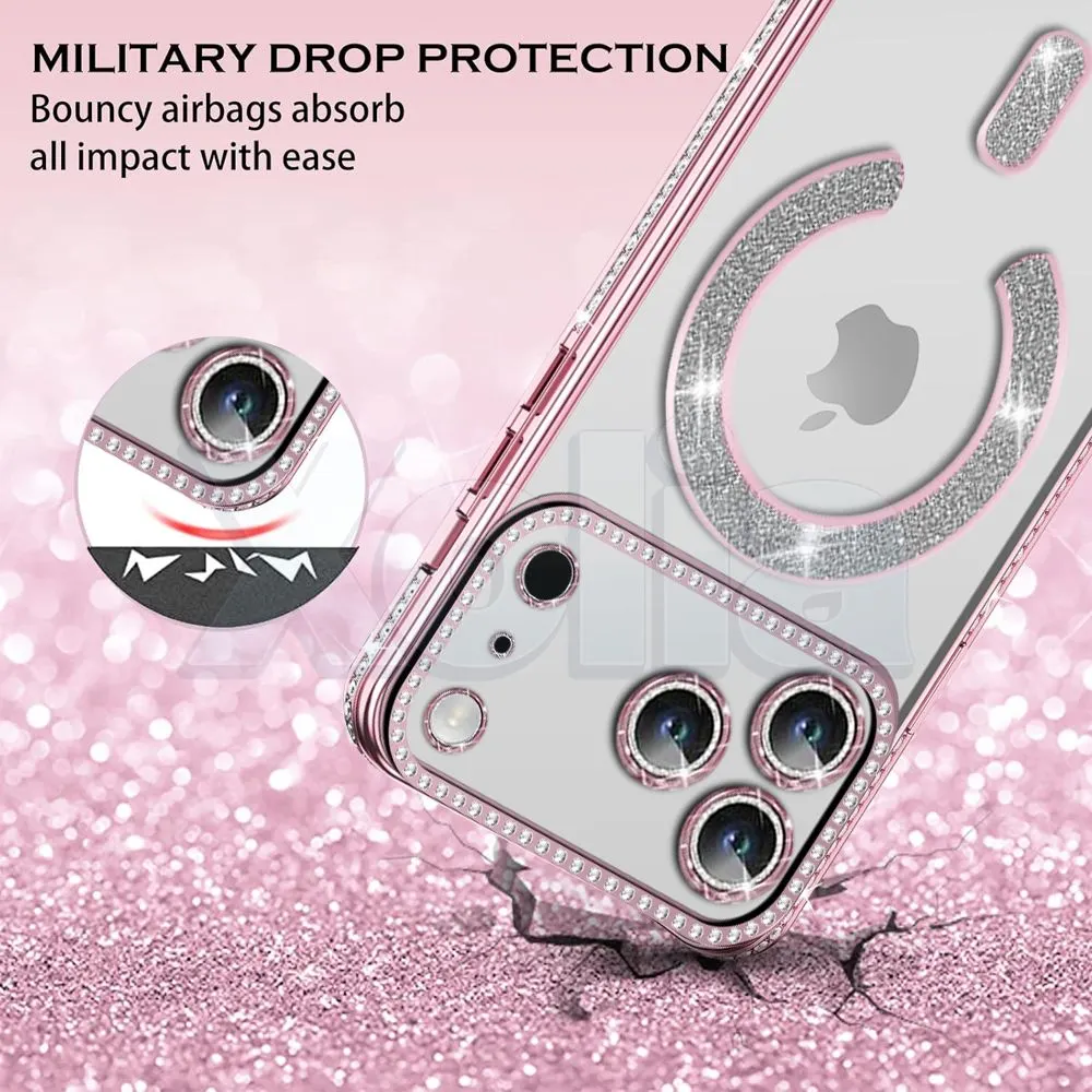 Xolia Back Cover for Apple iPhone 17 Pro (Pink, Silicon, Pack of: 1) — image 3 of 5