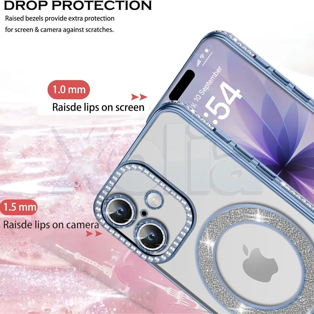 Xolia Back Cover for Apple iPhone 17 (Blue, Silicon, Pack of: 1) — image 2 of 5