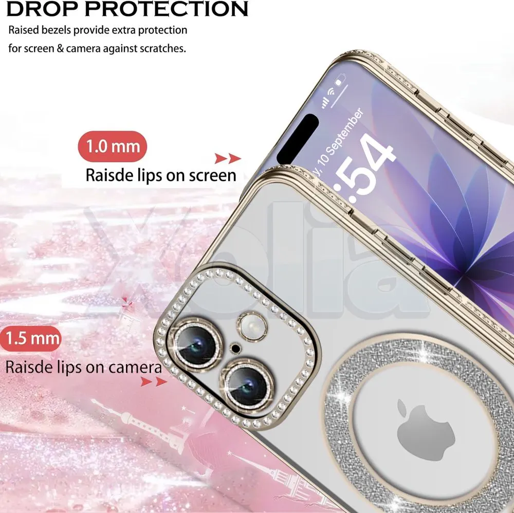 Xolia Back Cover for Apple iPhone 17 (Gold, Silicon, Pack of: 1) — image 2 of 5