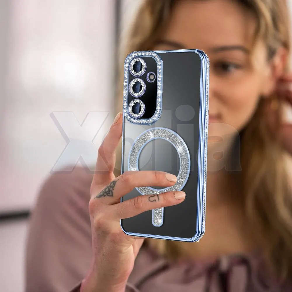 Xolia Back Cover for SAMSUNG Galaxy S24 FE 5G (Blue, Silicon, Pack of: 1) — image 5 of 5