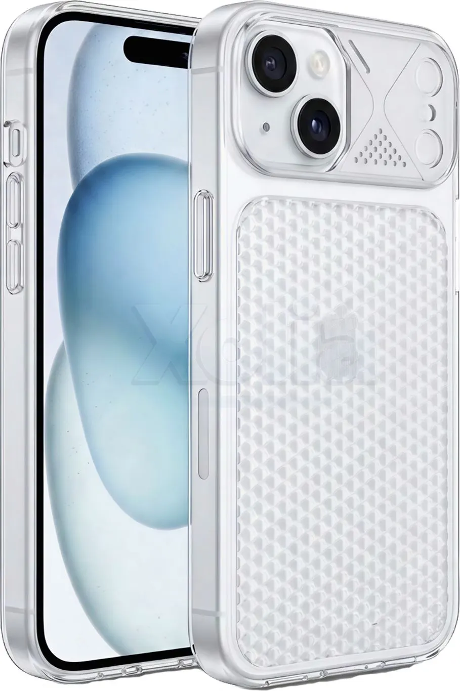 Xolia Back Cover for Apple iPhone 13 (Transparent, Shock Proof, Silicon, Pack of: 1)