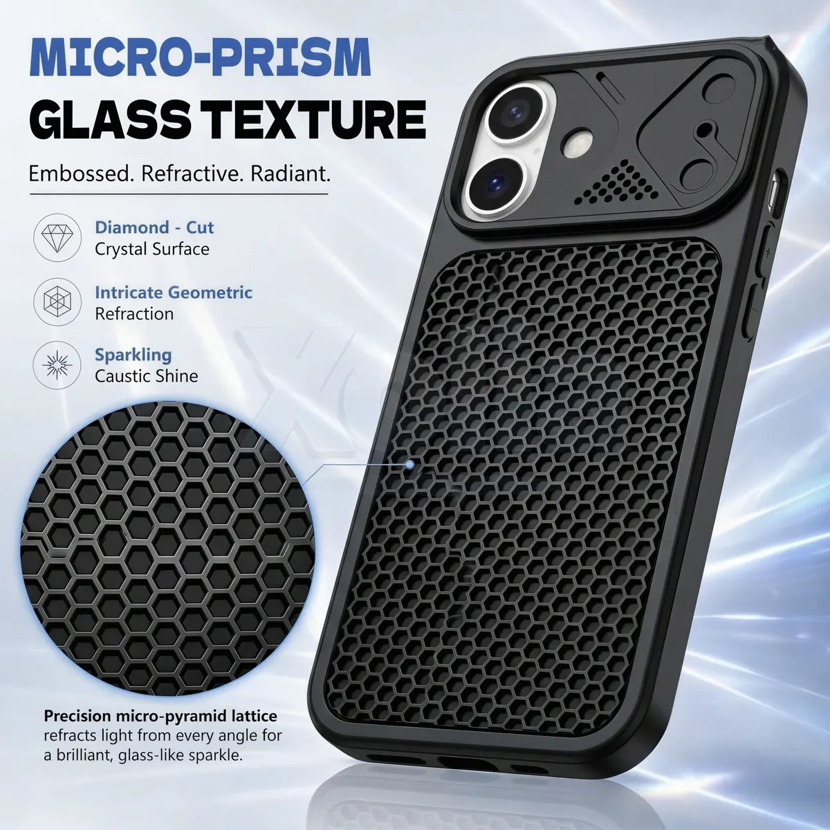 Xolia Back Cover for Apple iPhone 17 (Black, Shock Proof, Silicon, Pack of: 1) — image 2 of 3