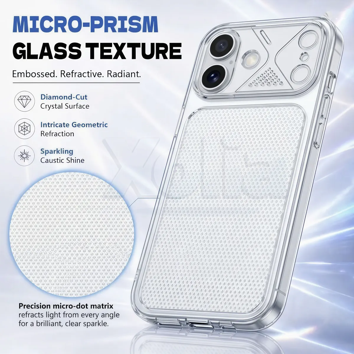 Xolia Back Cover for Apple iPhone 17 (Transparent, Shock Proof, Silicon, Pack of: 1) — image 2 of 3