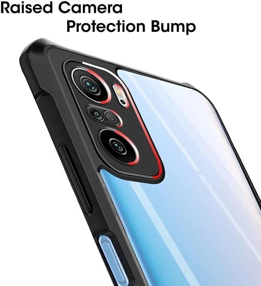Micvir Back Cover for Mi 11x Pro (Transparent, Black, Shock Proof, Polycarbonate, Pack of: 1) — image 4 of 5