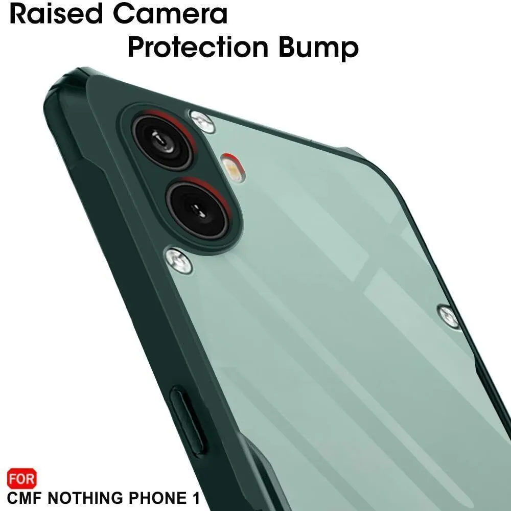 Micvir Back Cover for CMF by Nothing Phone 1 (Transparent, Green, Shock Proof, Polycarbonate, Pack of: 1) — image 4 of 5