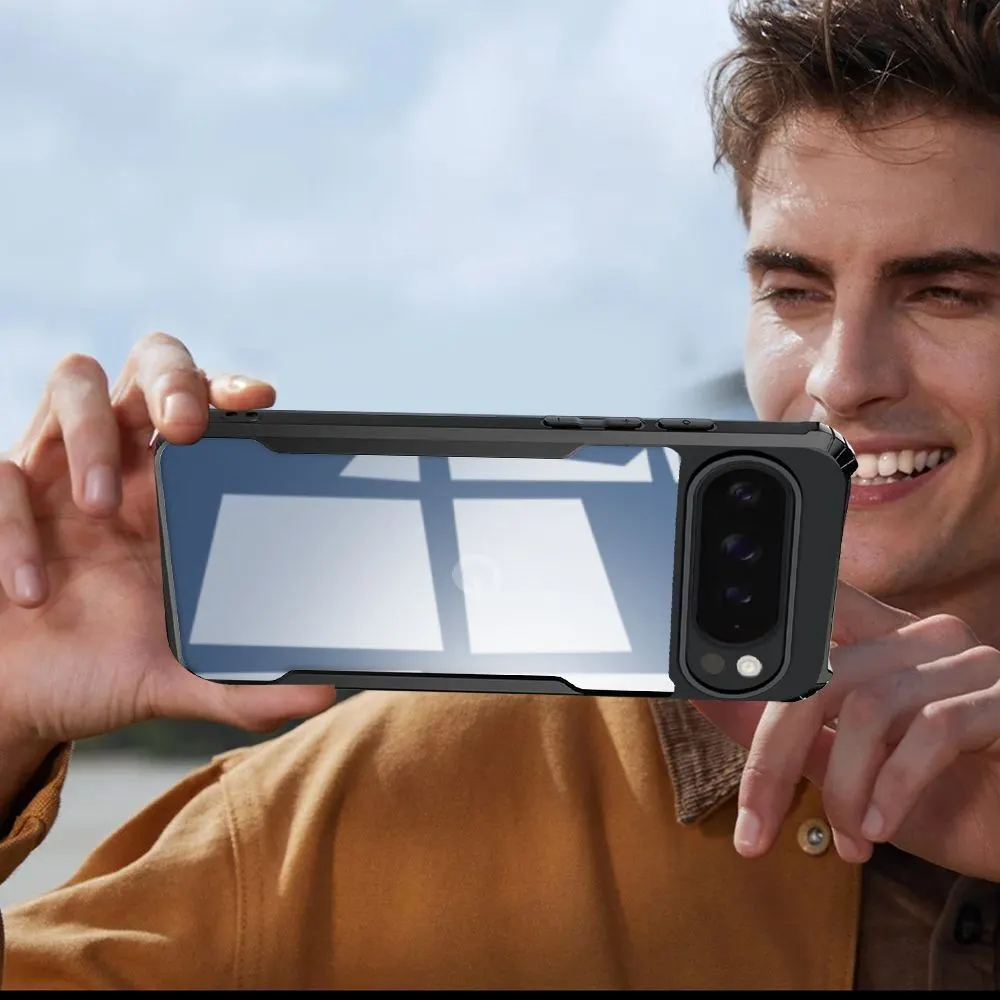 Micvir Back Cover for Google Pixel 10 Pro XL (Transparent, Black, Shock Proof, Polycarbonate, Pack of: 1) — image 5 of 5