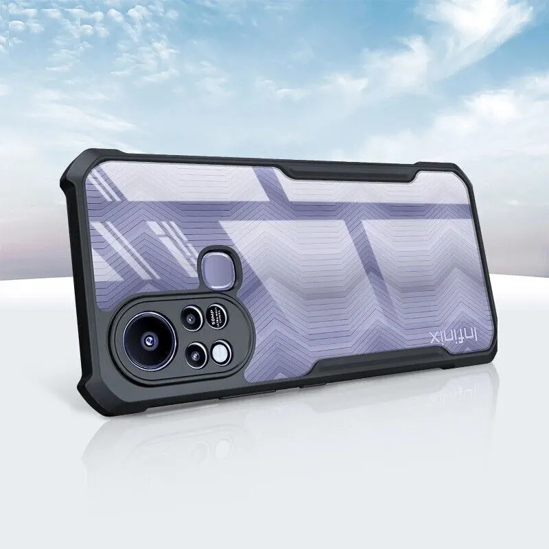 Micvir Back Cover for Infinix Hot 11s (Transparent, Black, Shock Proof, Polycarbonate, Pack of: 1) — image 4 of 5