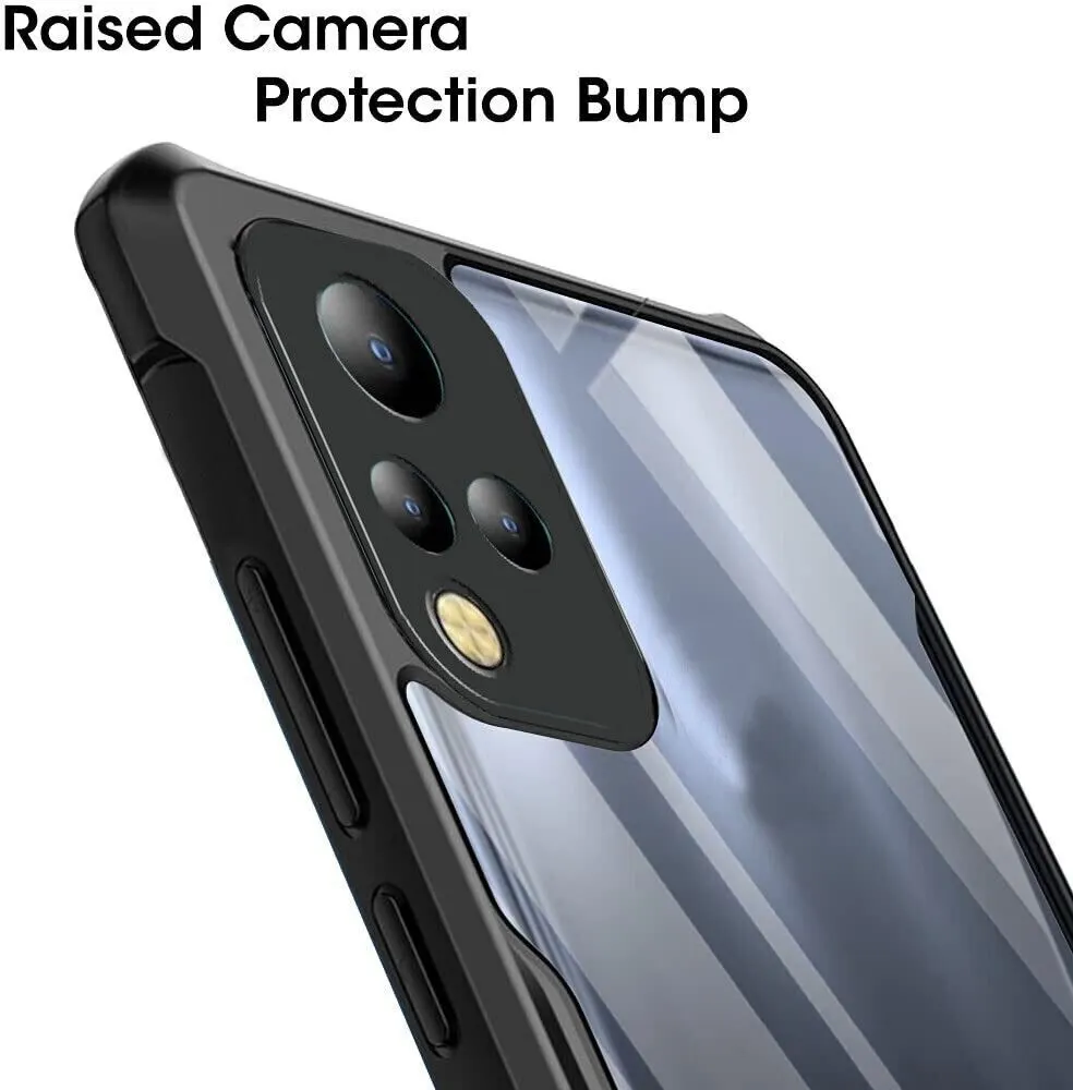 Micvir Back Cover for Infinix Note 12 (Transparent, Black, Shock Proof, Polycarbonate, Pack of: 1) — image 4 of 5