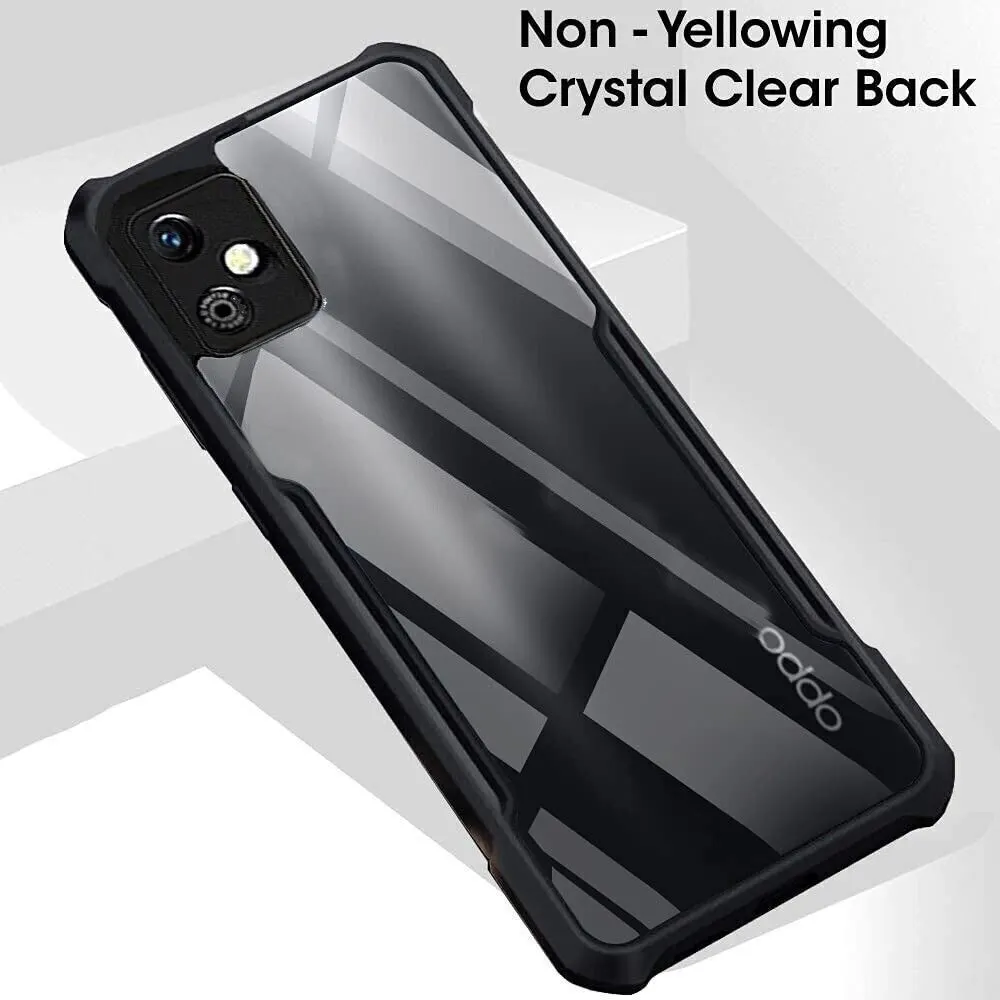 Micvir Back Cover for Infinix Smart HD 2021 (Transparent, Black, Shock Proof, Polycarbonate, Pack of: 1) — image 2 of 4