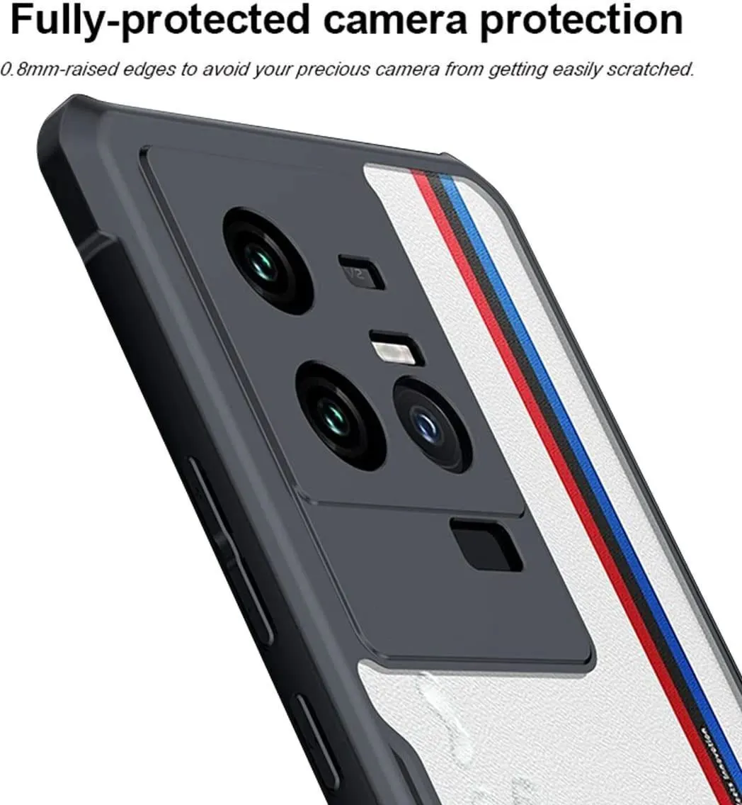Micvir Back Cover for iQOO 11 5G (Transparent, Black, Shock Proof, Polycarbonate, Pack of: 1) — image 3 of 5
