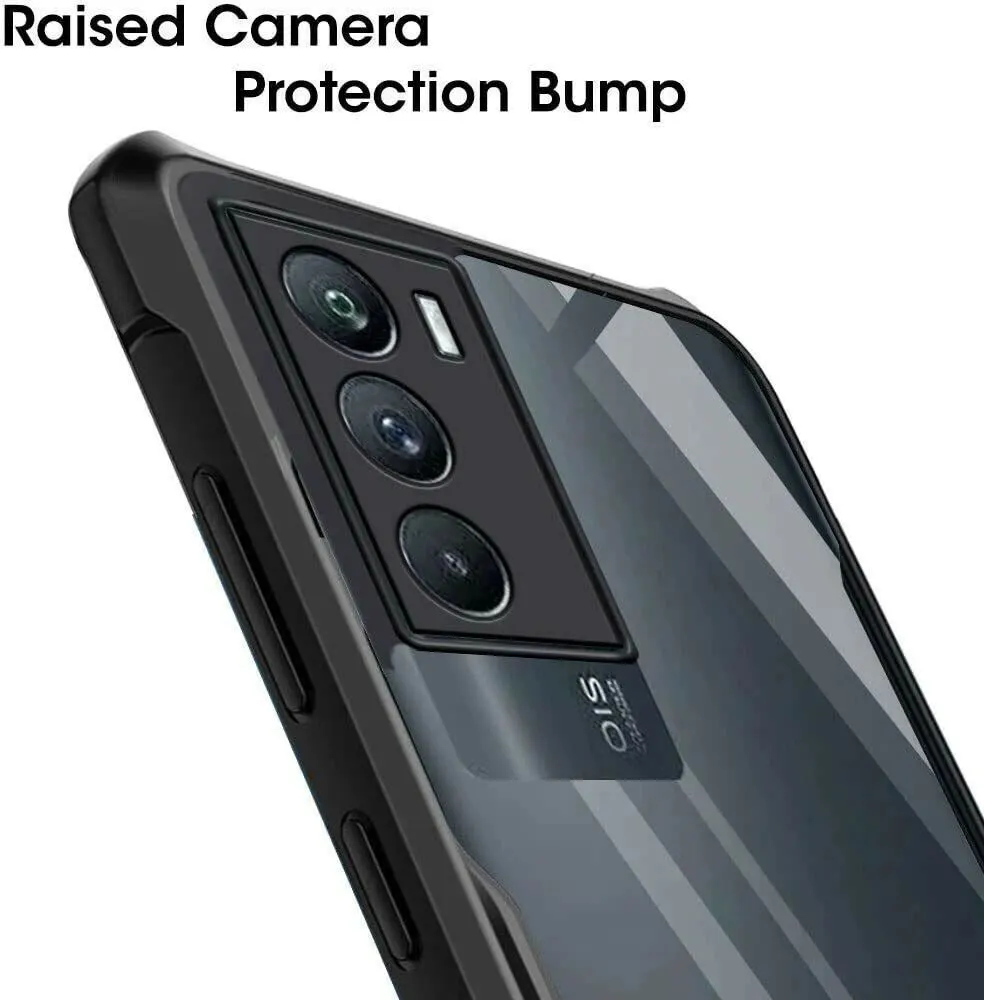 Micvir Back Cover for Iqoo 9 SE (Transparent, Black, Shock Proof, Polycarbonate, Pack of: 1) — image 4 of 5
