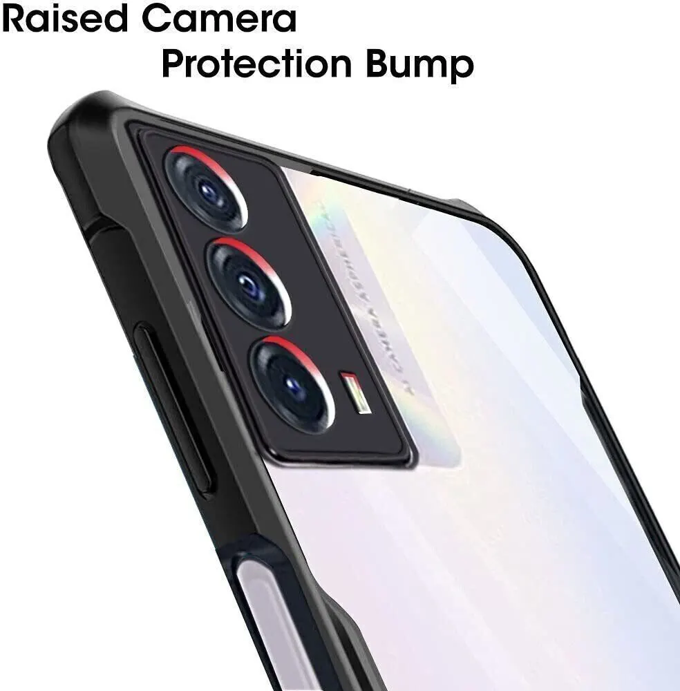 Micvir Back Cover for IQOO Z5 5G (Transparent, Black, Shock Proof, Polycarbonate, Pack of: 1) — image 2 of 5