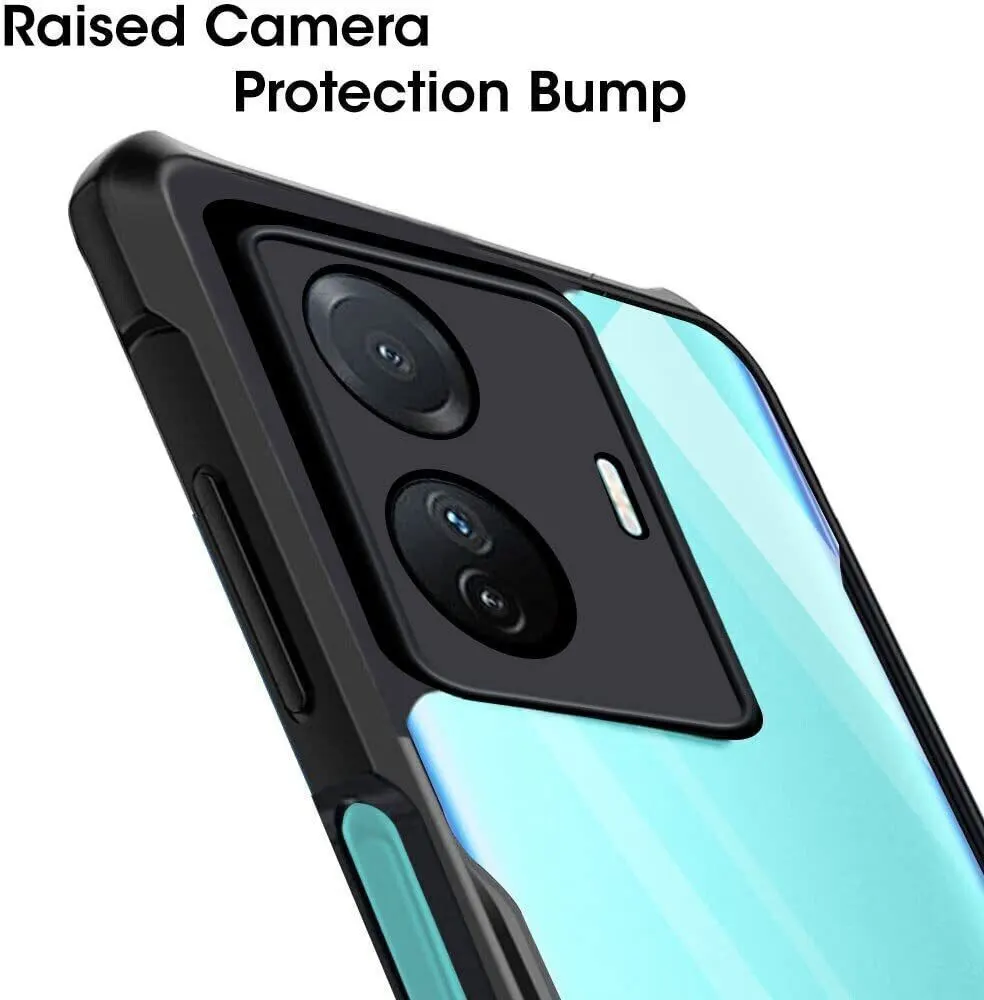 Micvir Back Cover for IQOO Z6 Pro 5G (Transparent, Black, Shock Proof, Polycarbonate, Pack of: 1) — image 4 of 5