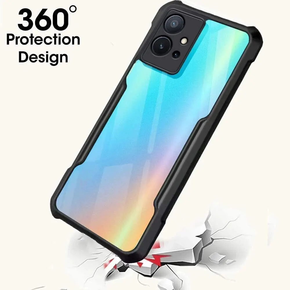 Micvir Back Cover for IQOO Z6 5G (Transparent, Black, Shock Proof, Polycarbonate, Pack of: 1) — image 2 of 5