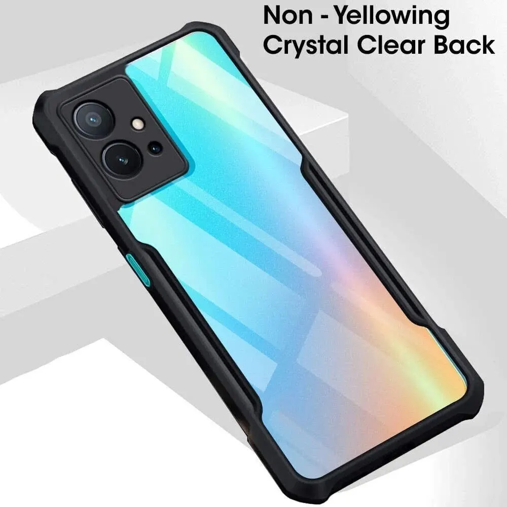 Micvir Back Cover for IQOO Z6 5G (Transparent, Black, Shock Proof, Polycarbonate, Pack of: 1) — image 3 of 5