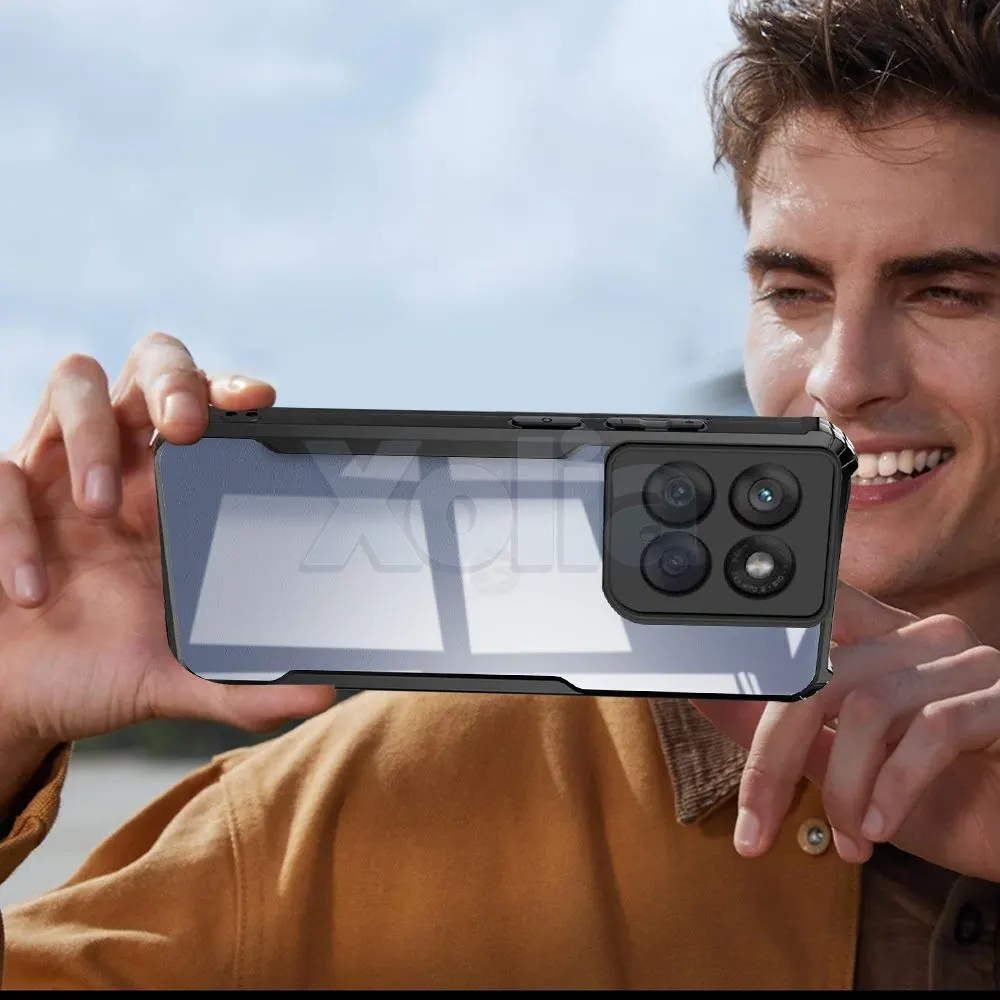 Xolia Back Cover for Motorola Edge 70 5G (Transparent, Black, Shock Proof, Polycarbonate) — image 5 of 5