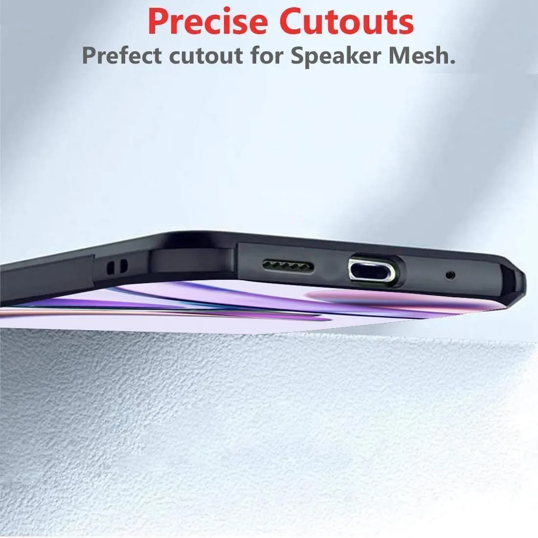 Micvir Back Cover for Motorola Moto G13 (Transparent, Black, Shock Proof, Polycarbonate, Pack of: 1) — image 4 of 5
