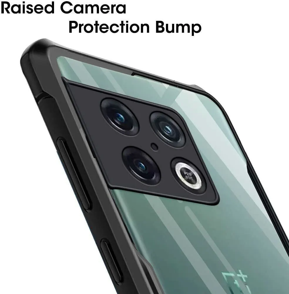 Micvir Back Cover for OnePlus 10 Pro 5G (Transparent, Black, Shock Proof, Polycarbonate, Pack of: 1) — image 4 of 5