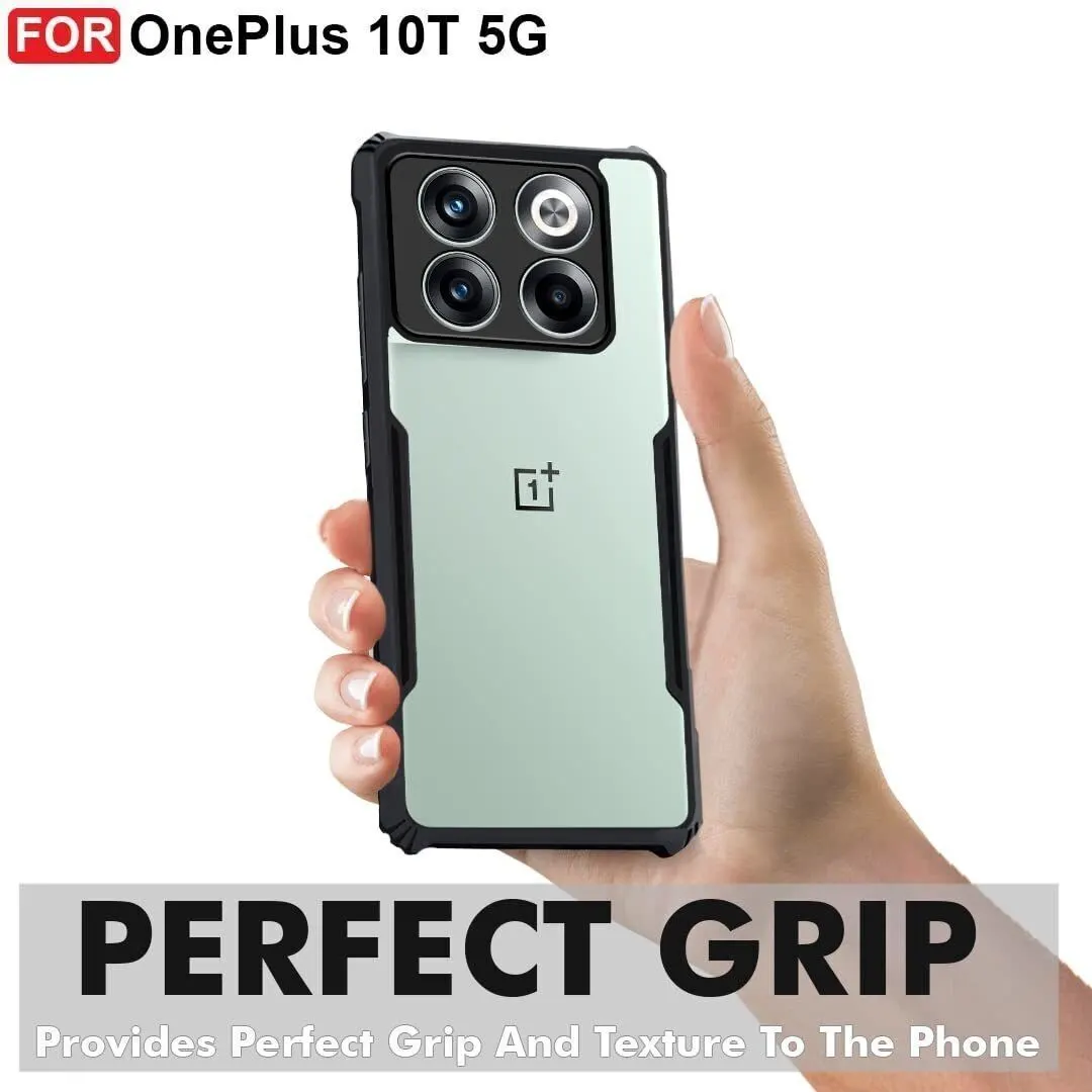 Micvir Back Cover for OnePlus 10T 5G (Transparent, Blue, Shock Proof, Polycarbonate, Pack of: 1) — image 2 of 2