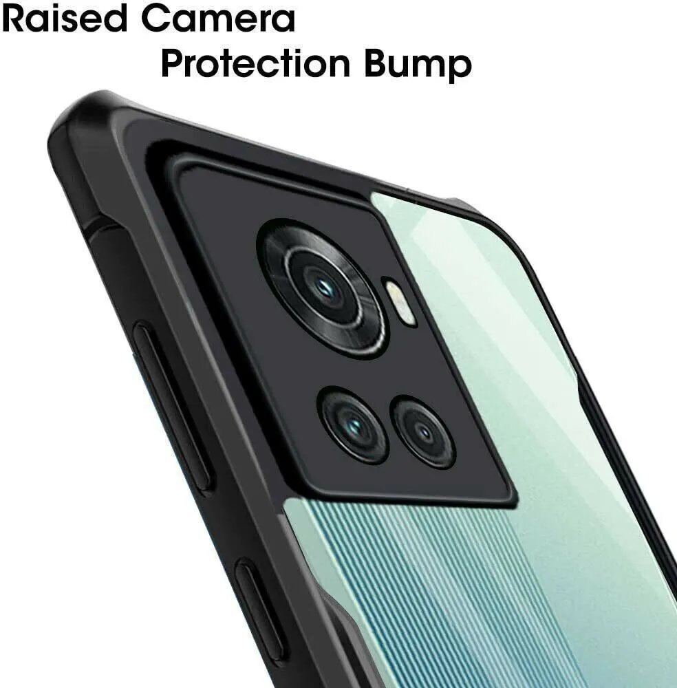 Micvir Back Cover for OnePlus 10R 5G (Transparent, Black, Shock Proof, Polycarbonate, Pack of: 1) — image 4 of 5