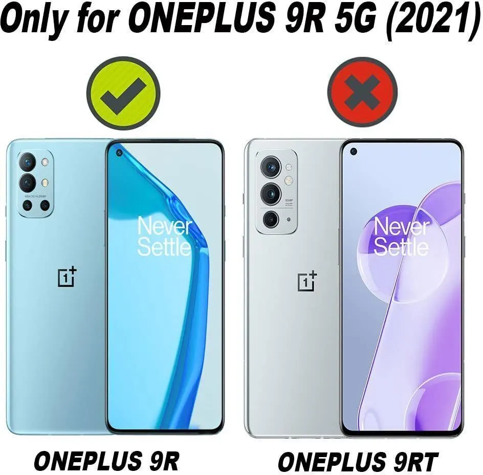 Xolia Back Cover for OnePlus 9R (Transparent, Blue, Shock Proof, Polycarbonate, Pack of: 1) — image 2 of 5