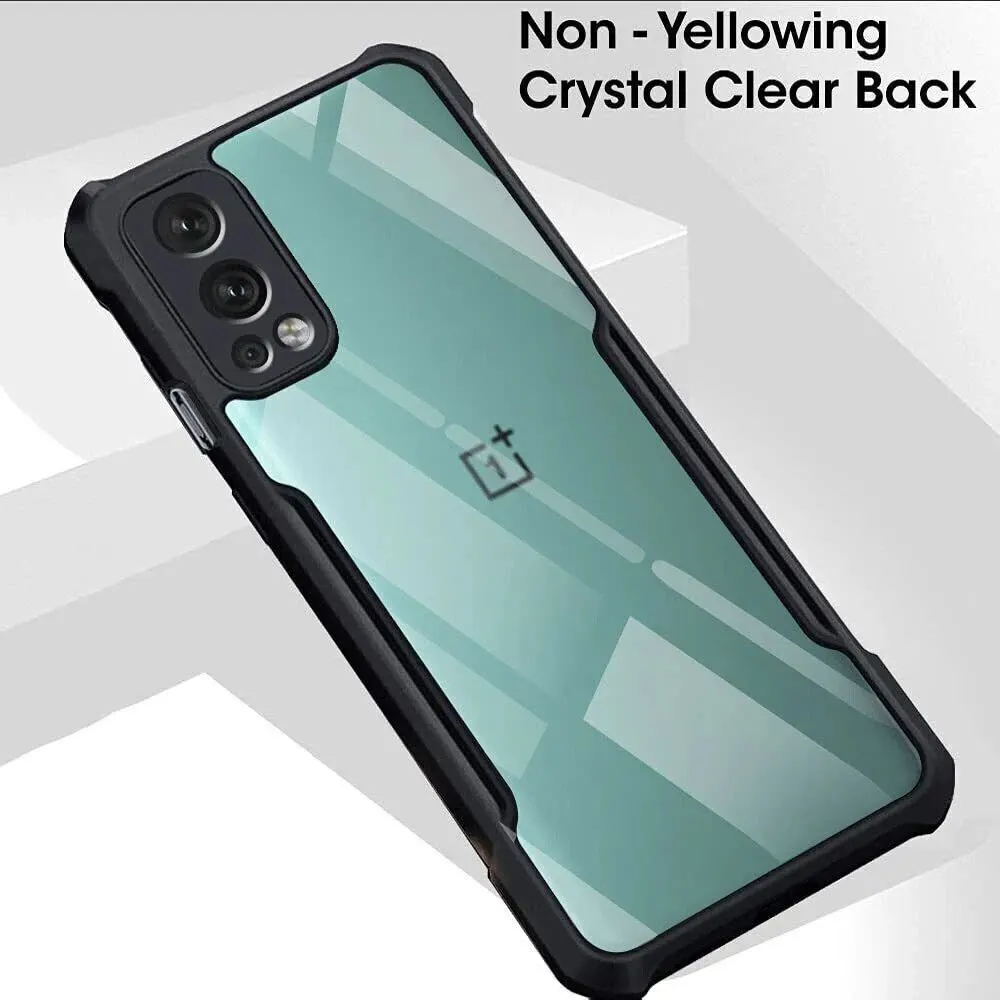Micvir Back Cover for OnePlus Nord 2 5G (Transparent, Black, Shock Proof, Polycarbonate, Pack of: 1) — image 3 of 5