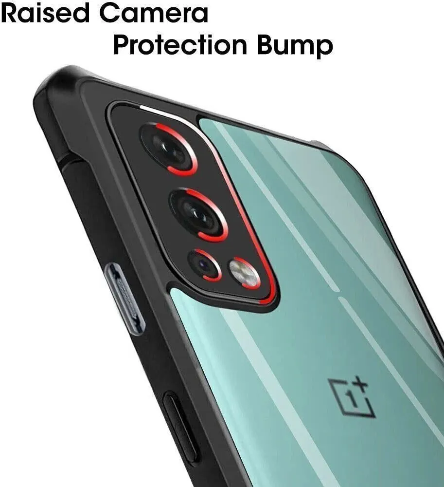 Micvir Back Cover for OnePlus Nord 2 5G (Transparent, Black, Shock Proof, Polycarbonate, Pack of: 1) — image 4 of 5
