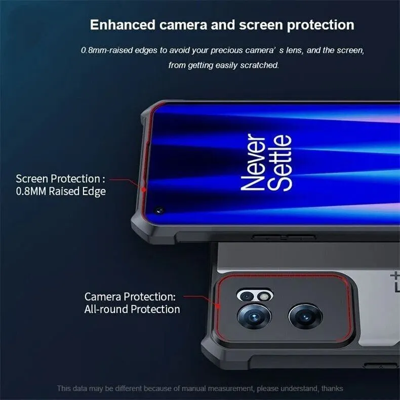 Micvir Back Cover for OnePlus Nord CE 2 5G (Transparent, Black, Shock Proof, Polycarbonate, Pack of: 1) — image 2 of 5