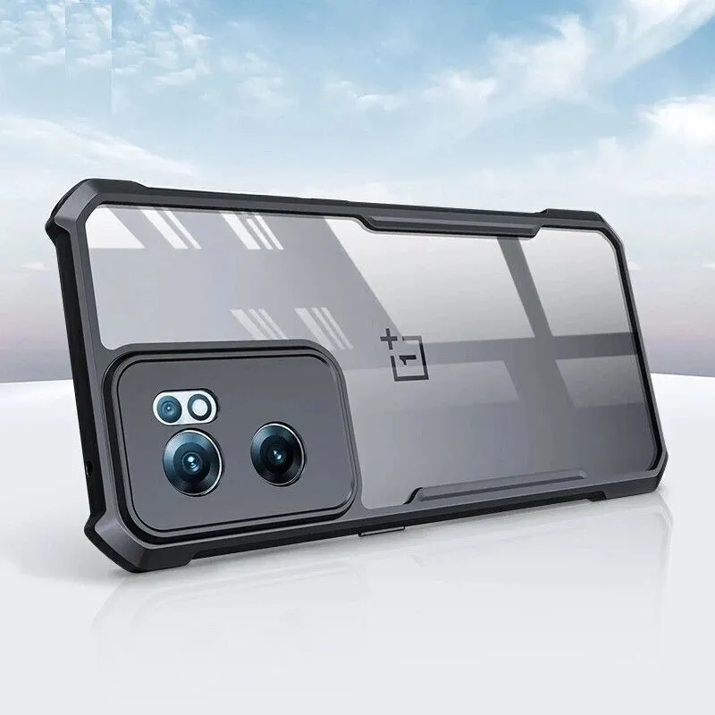 Micvir Back Cover for OnePlus Nord CE 2 5G (Transparent, Black, Shock Proof, Polycarbonate, Pack of: 1) — image 3 of 5