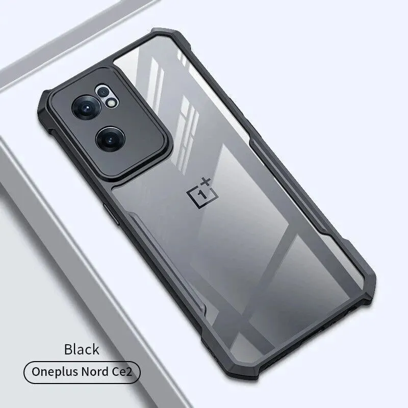 Micvir Back Cover for OnePlus Nord CE 2 5G (Transparent, Black, Shock Proof, Polycarbonate, Pack of: 1) — image 4 of 5
