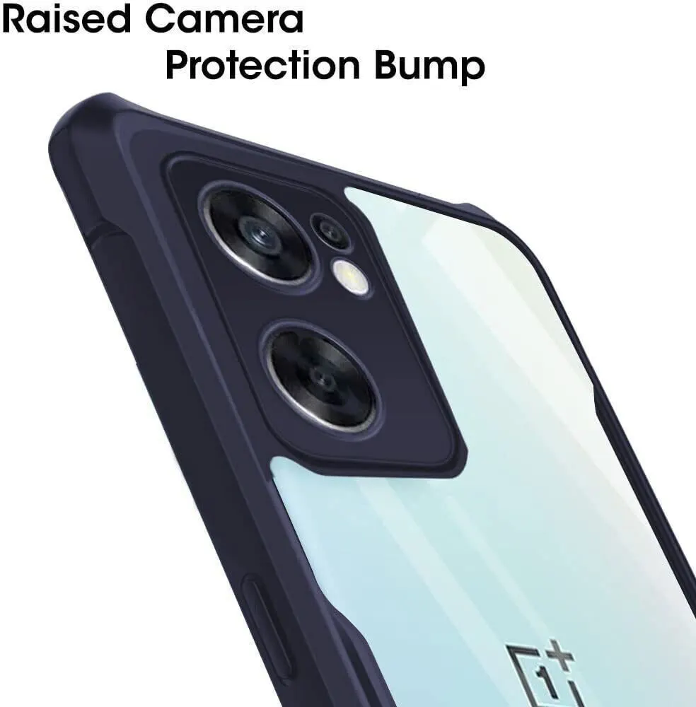 Micvir Back Cover for OnePlus Nord CE 2 5G (Transparent, Blue, Shock Proof, Polycarbonate, Pack of: 1) — image 3 of 5