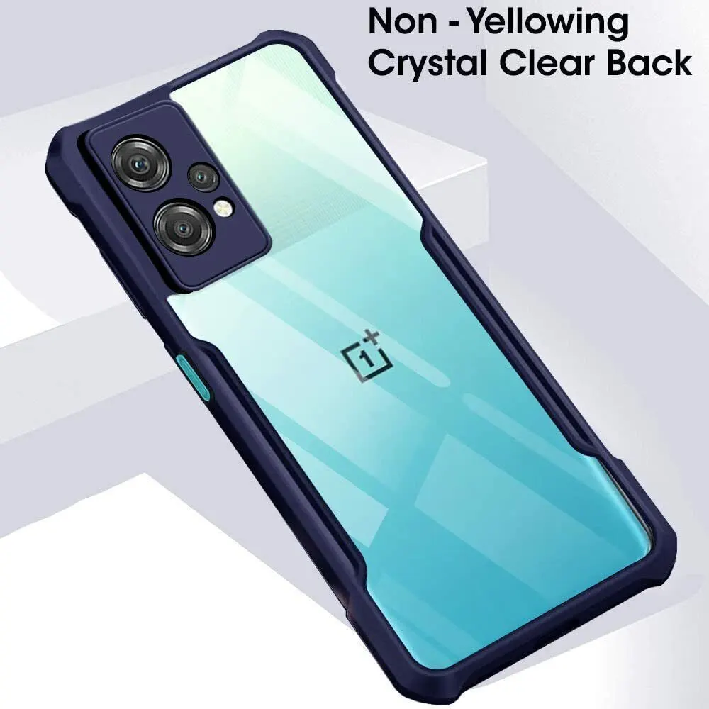 Micvir Back Cover for OnePlus Nord CE 2 Lite 5G (Transparent, Blue, Shock Proof, Polycarbonate, Pack of: 1) — image 3 of 5