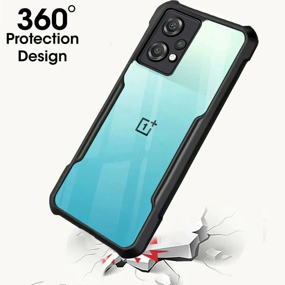 Micvir Back Cover for OnePlus Nord CE 2 Lite 5G (Transparent, Black, Shock Proof, Polycarbonate, Pack of: 1) — image 2 of 5