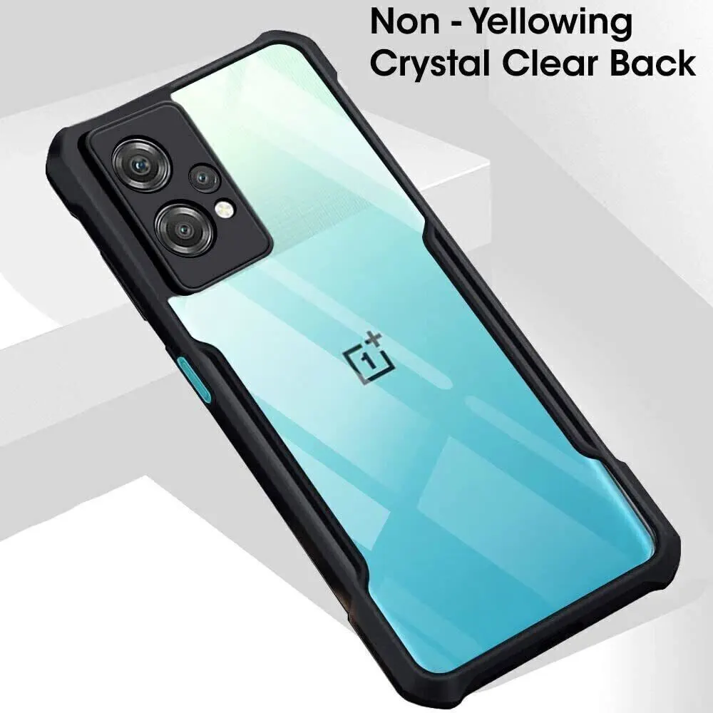Micvir Back Cover for OnePlus Nord CE 2 Lite 5G (Transparent, Black, Shock Proof, Polycarbonate, Pack of: 1) — image 3 of 5