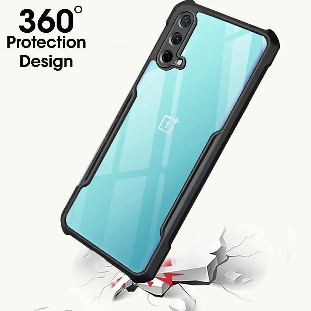 Micvir Back Cover for OnePlus Nord CE 5G (Transparent, Black, Shock Proof, Polycarbonate, Pack of: 1) — image 3 of 5