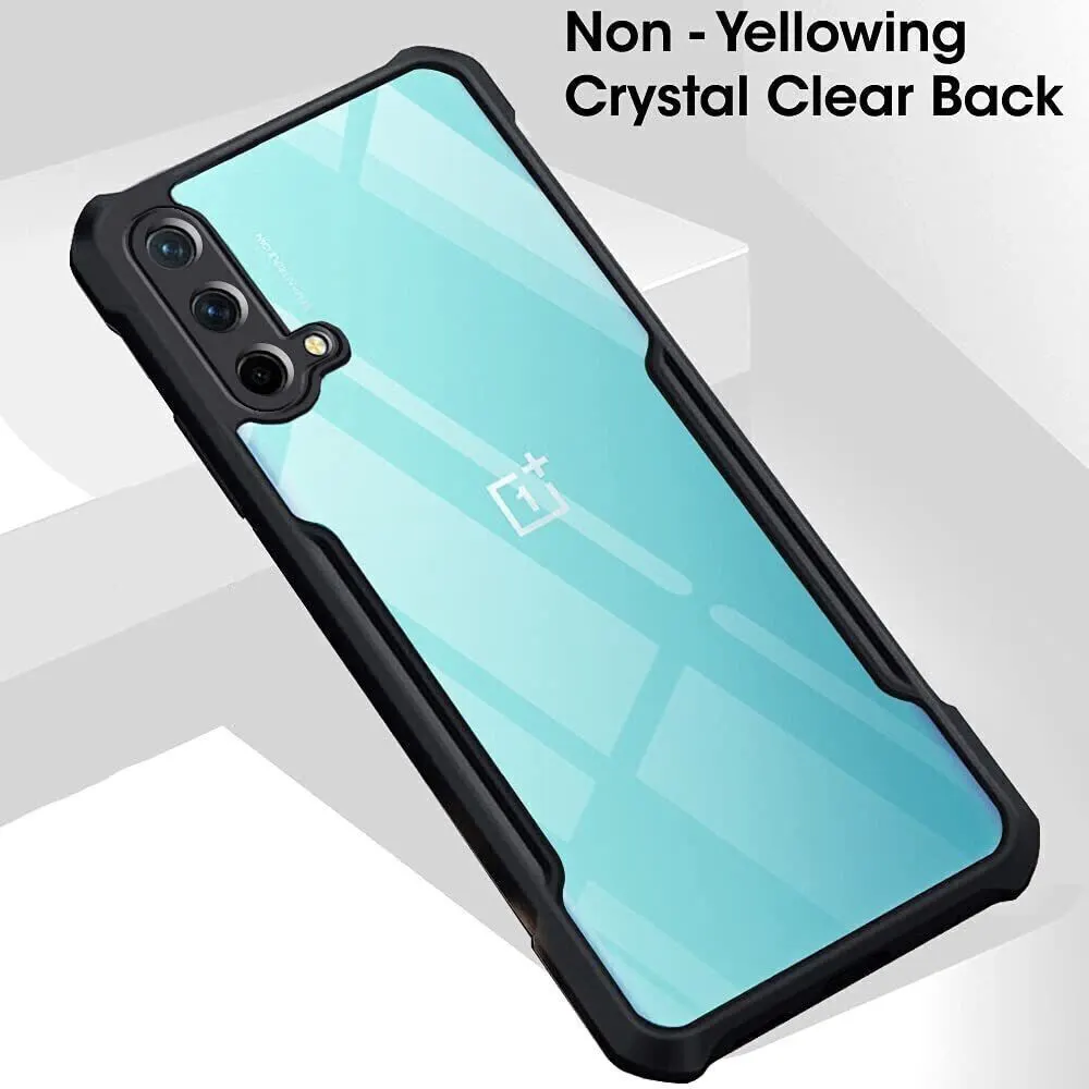 Micvir Back Cover for OnePlus Nord CE 5G (Transparent, Black, Shock Proof, Polycarbonate, Pack of: 1) — image 4 of 5