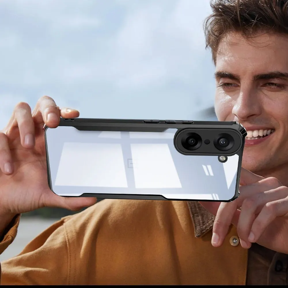 Micvir Back Cover for OnePlus Nord Ce 5 (Transparent, Black, Shock Proof, Polycarbonate, Pack of: 1) — image 5 of 5