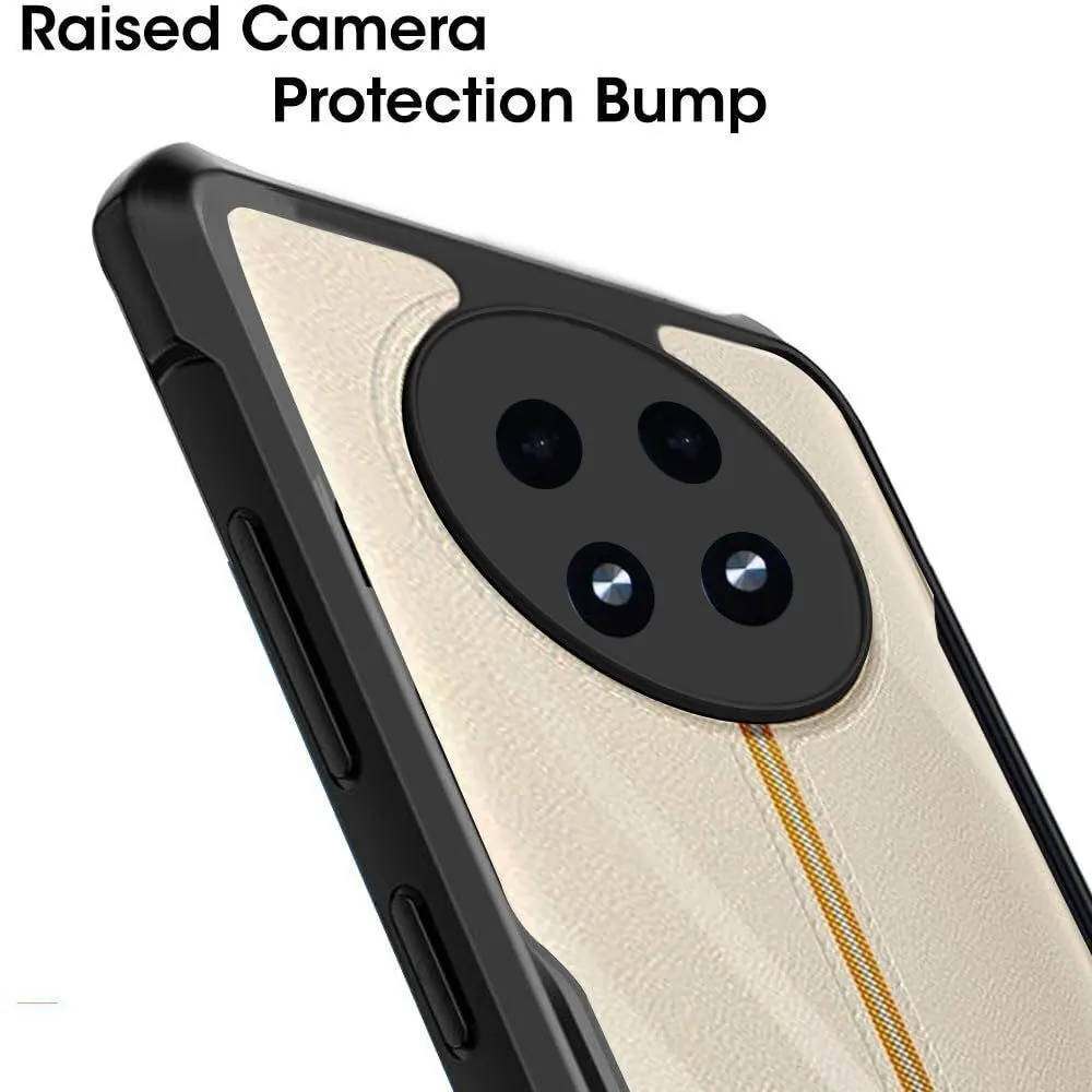 Micvir Back Cover for OPPO A2 Pro 5G (Transparent, Black, Shock Proof, Polycarbonate, Pack of: 1) — image 4 of 5