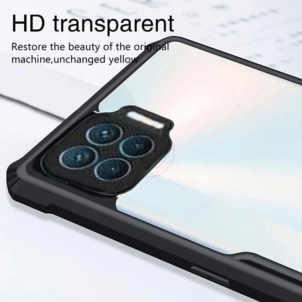 Micvir Back Cover for Oppo F17 Pro (Transparent, Black, Shock Proof, Polycarbonate, Pack of: 1) — image 4 of 5