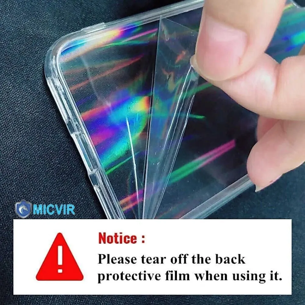Micvir Back Cover for Oppo Reno2 F (Transparent, Black, Shock Proof, Polycarbonate, Pack of: 1) — image 5 of 5