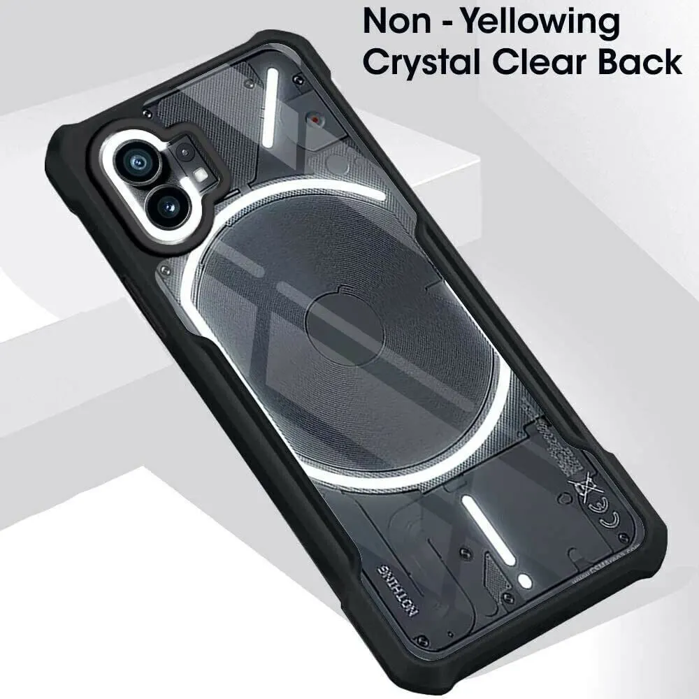 Micvir Back Cover for Nothing Phone (1) (Transparent, Black, Shock Proof, Polycarbonate, Pack of: 1) — image 3 of 5