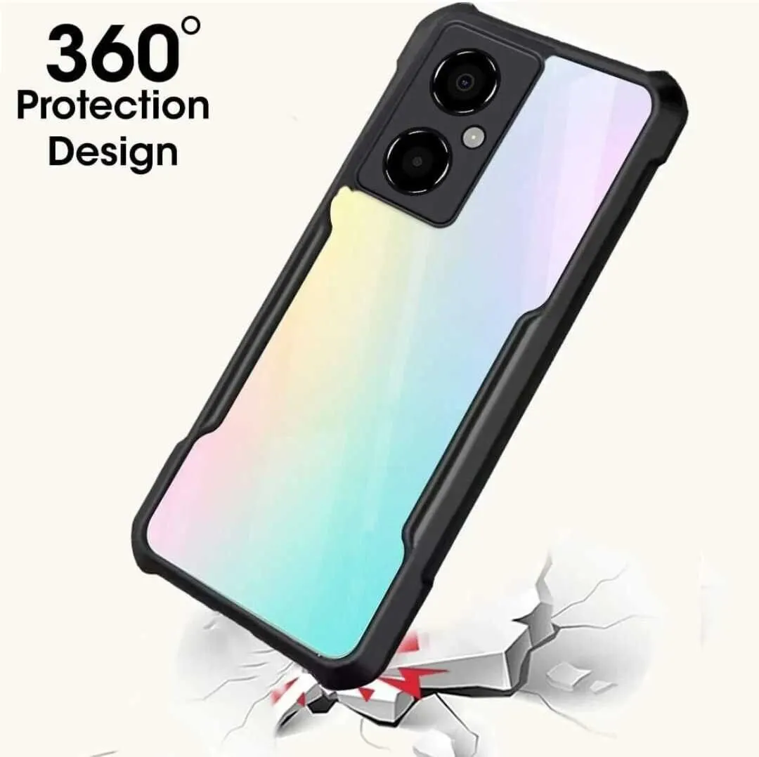 Micvir Back Cover for Poco M4 5G (Transparent, Black, Shock Proof, Polycarbonate, Pack of: 1) — image 4 of 5