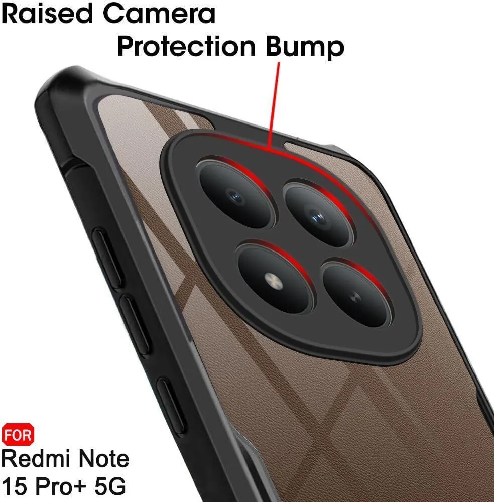 Xolia Back Cover for Poco M8 Pro Plus 5G (Transparent, Black, Shock Proof, Polycarbonate, Pack of: 1) — image 5 of 5