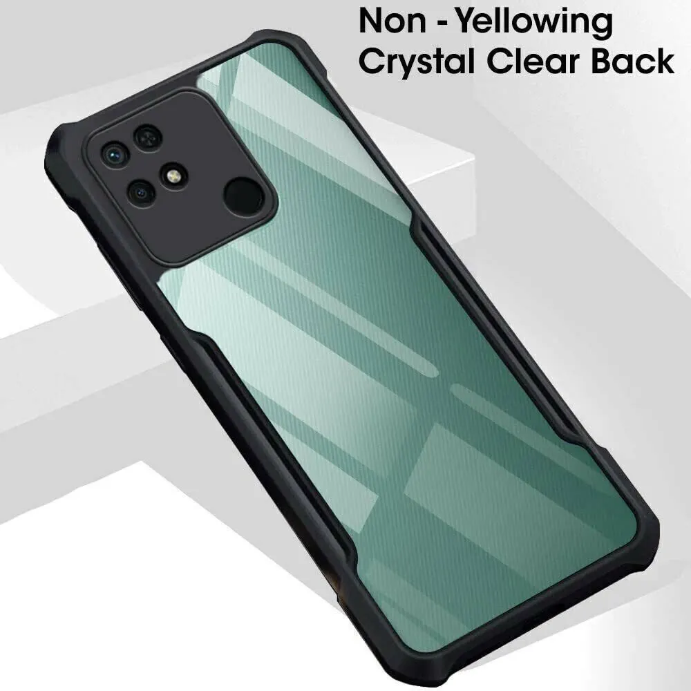 Micvir Back Cover for Redmi 10 Power (Transparent, Black, Shock Proof, Polycarbonate, Pack of: 1) — image 3 of 5