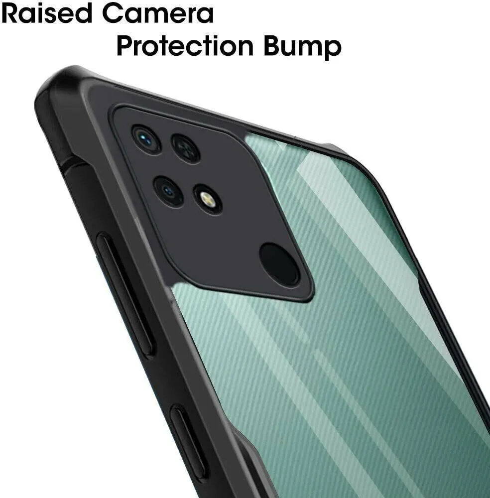 Micvir Back Cover for Redmi 10 Power (Transparent, Black, Shock Proof, Polycarbonate, Pack of: 1) — image 4 of 5
