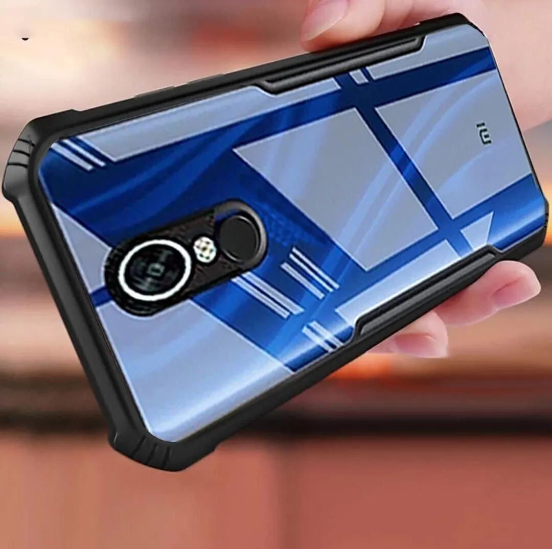 Micvir Back Cover for Mi Redmi 5 (Transparent, Black, Shock Proof, Polycarbonate, Pack of: 1) — image 2 of 5