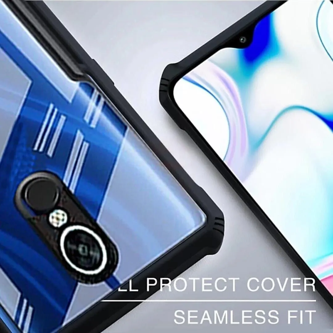 Micvir Back Cover for Mi Redmi 5 (Transparent, Black, Shock Proof, Polycarbonate, Pack of: 1) — image 3 of 5