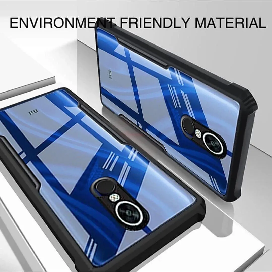 Micvir Back Cover for Mi Redmi 5 (Transparent, Black, Shock Proof, Polycarbonate, Pack of: 1) — image 4 of 5