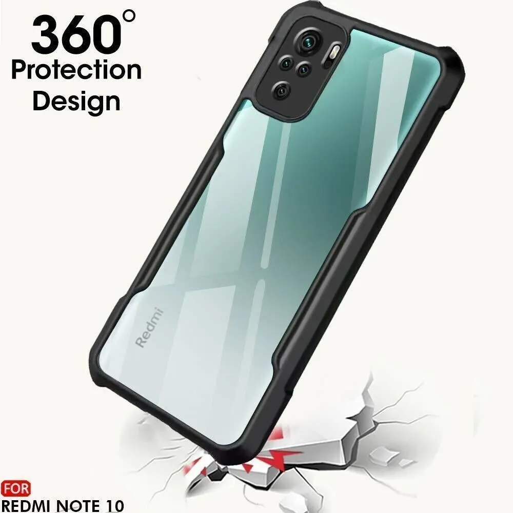 Micvir Back Cover for REDMI Note 11 SE (Transparent, Black, Shock Proof, Polycarbonate, Pack of: 1) — image 2 of 5