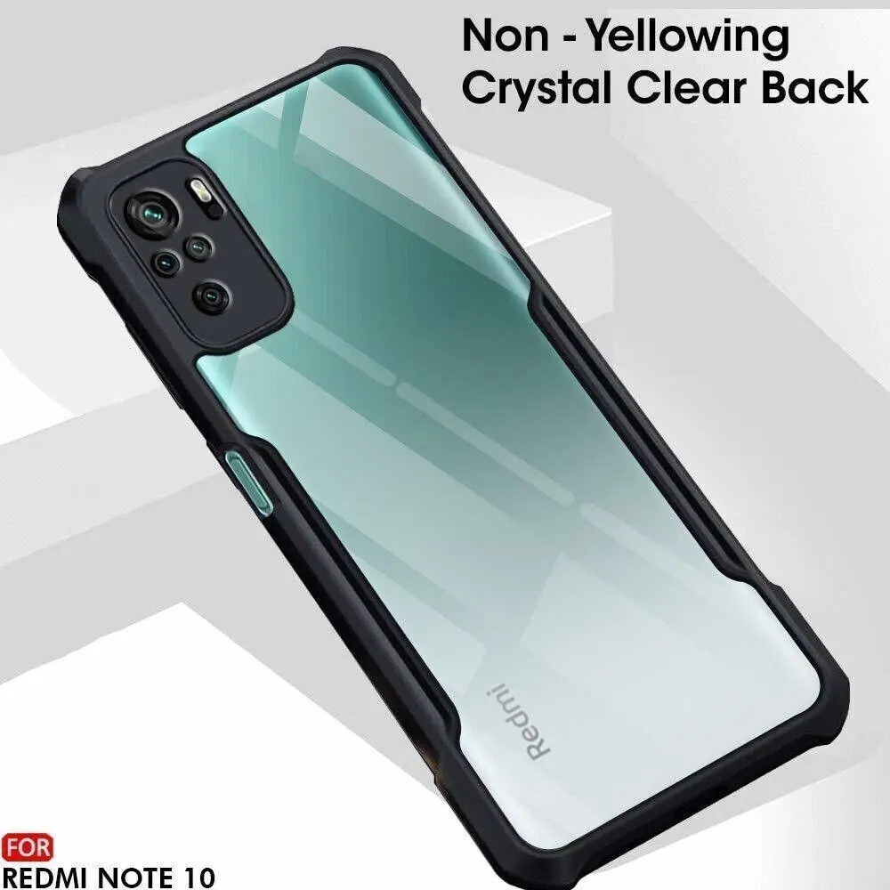 Micvir Back Cover for REDMI Note 11 SE (Transparent, Black, Shock Proof, Polycarbonate, Pack of: 1) — image 3 of 5